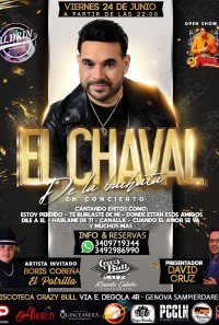 El Chaval De La Bachata live Crazy Bull Genova
