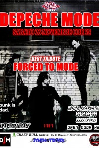 FORCED TO MODE live Crazy Bull Genova