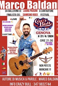 Marco Baldani (ballerino Pausini) @ Crazy Bull Genova