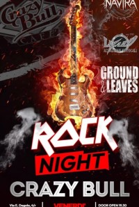 ROCK NIGHT LIVE CRAZY BULL GENOVA