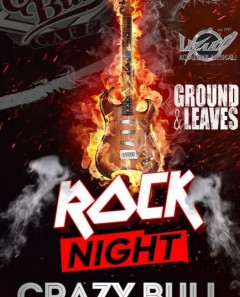ROCK NIGHT LIVE CRAZY BULL GENOVA