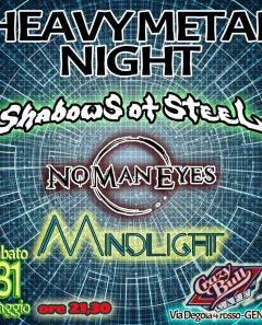 Shadows of Steel live Crazy Bull Genova