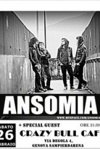 Serata Rock Folk Southern con gli Ansòmia 