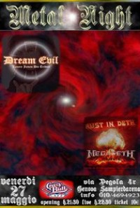 METAL NIGHT - Dream Evil (Dio tribute) Rust in Deth (Megadeth tribute)