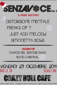 Senza Voce - vol 2 - Xmas edition con 6 Band + Tributo ai Guns n' Roses