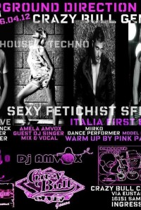 UNDERGROUND DIRECTION PARTY TOUR ITALIA FIRST EDITION GENOVA
