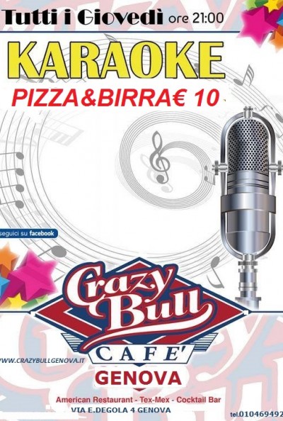 karaoke @ crazy bull