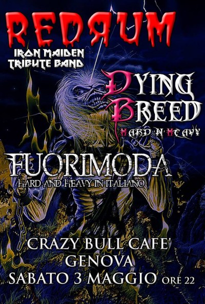 Redrum + Dying Breed + Fuorimoda