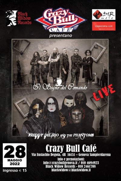 HEAVY DOOM HORROR NIGHT at CRAZY BULL