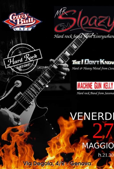 Hard & Metal Night @ Crazy Bull Genova