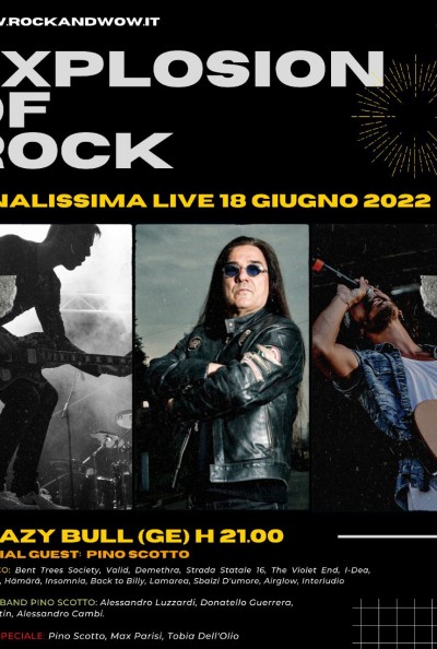 FINALE THE EXPLOSION OF ROCK @ CRAZY BULL GENOVA