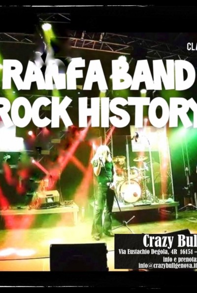 RANFA BAND ROCK HISTORY live CRAZY BULL GENOVA