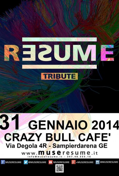 Resume - Muse Tribute Band
