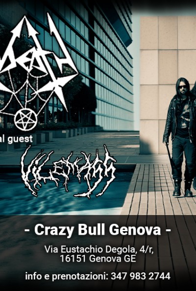NECRODEATH live @Crazy Bull Genova