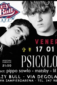 Psicologi Pippo Sowlo// Club Tour 2019 // Genova