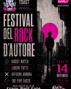  “Festival del Rock d’Autore” LIVE CRAZY BULL GENOVA