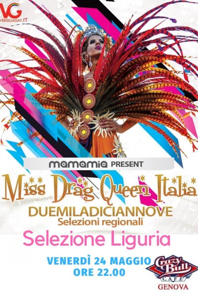 Miss Drag Queen Liguria 2019 @ Crazy Bull