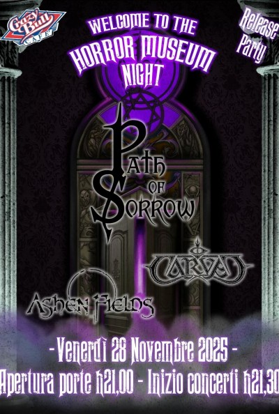  PATH OF SORROW RELASE PARTY @ CRAZY BULL GENOVA